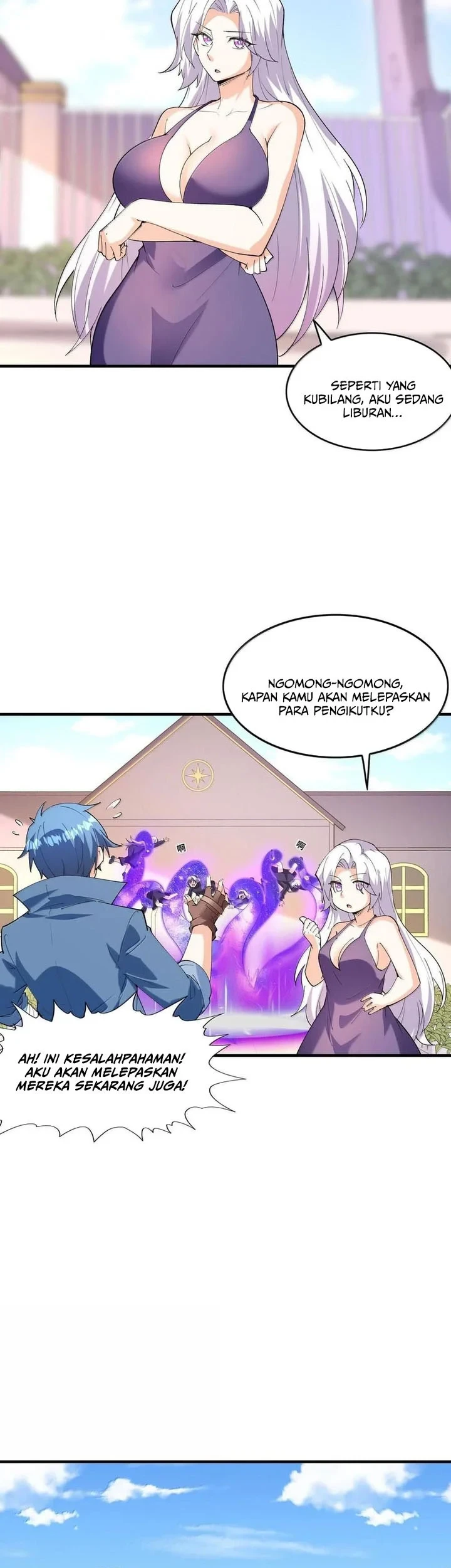 My Harem Is Entirely Female Demon Villains Chapter 189 - halaman 8