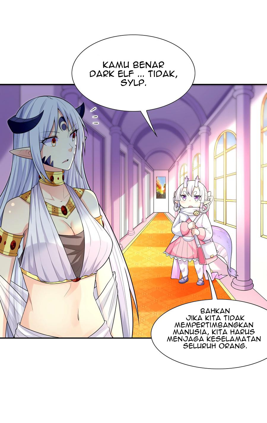 My Harem Is Entirely Female Demon Villains Chapter 19 - halaman 10