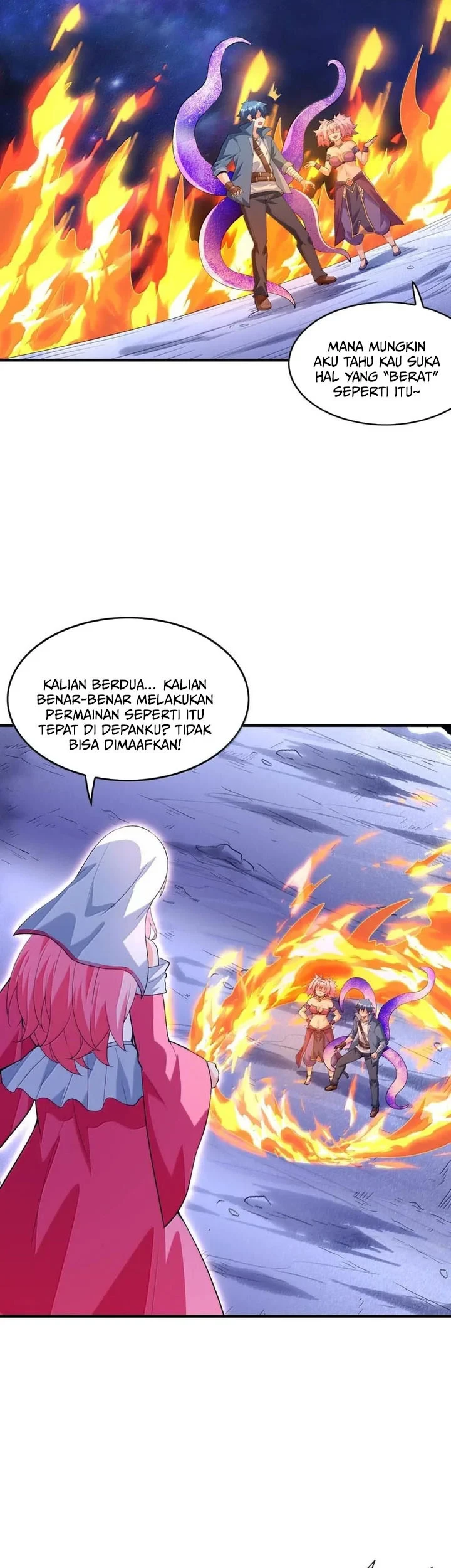 My Harem Is Entirely Female Demon Villains Chapter 191 - halaman 34