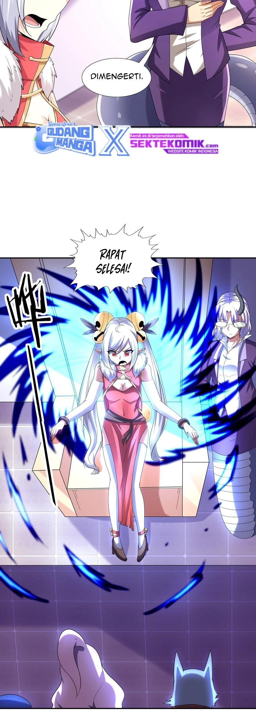 My Harem Is Entirely Female Demon Villains Chapter 23 - halaman 33