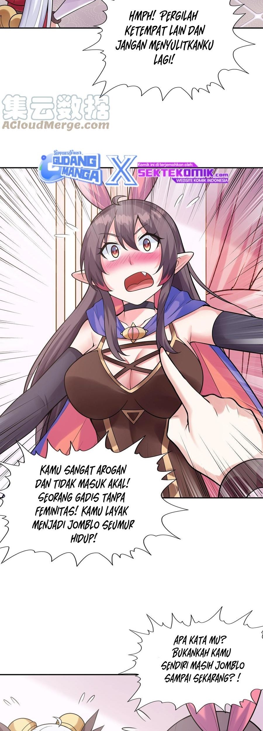 My Harem Is Entirely Female Demon Villains Chapter 24 - halaman 10