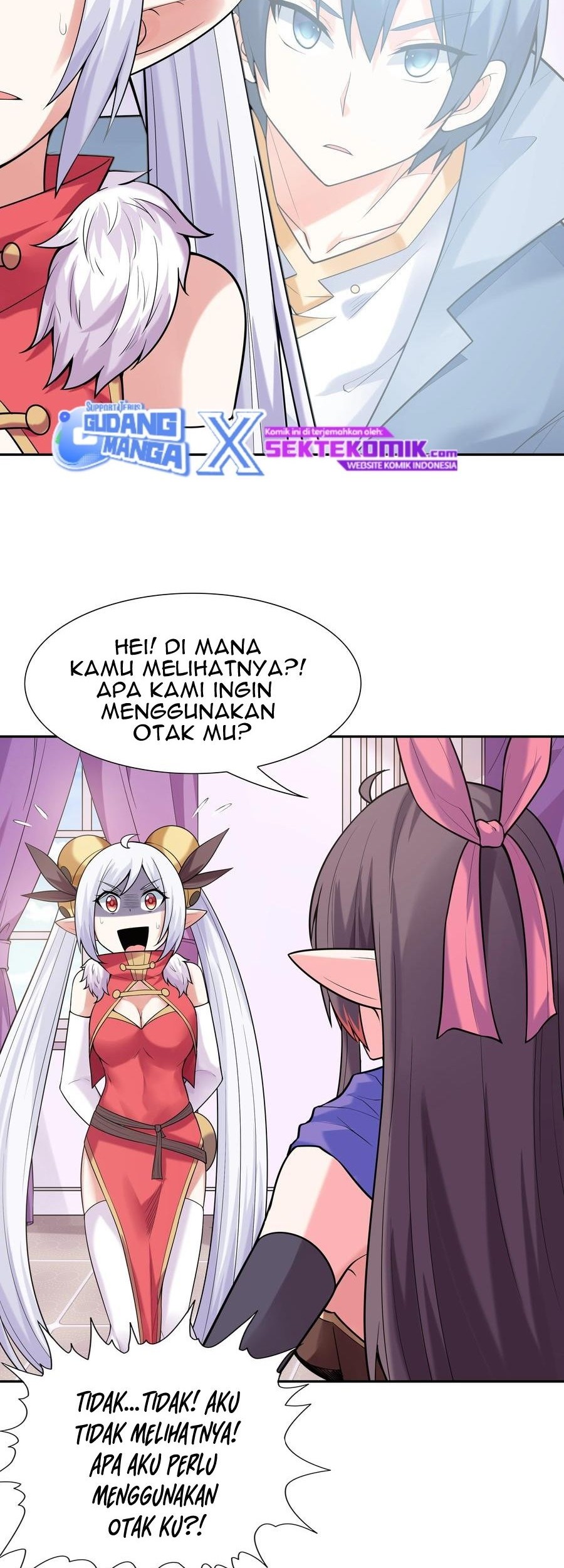 My Harem Is Entirely Female Demon Villains Chapter 24 - halaman 3