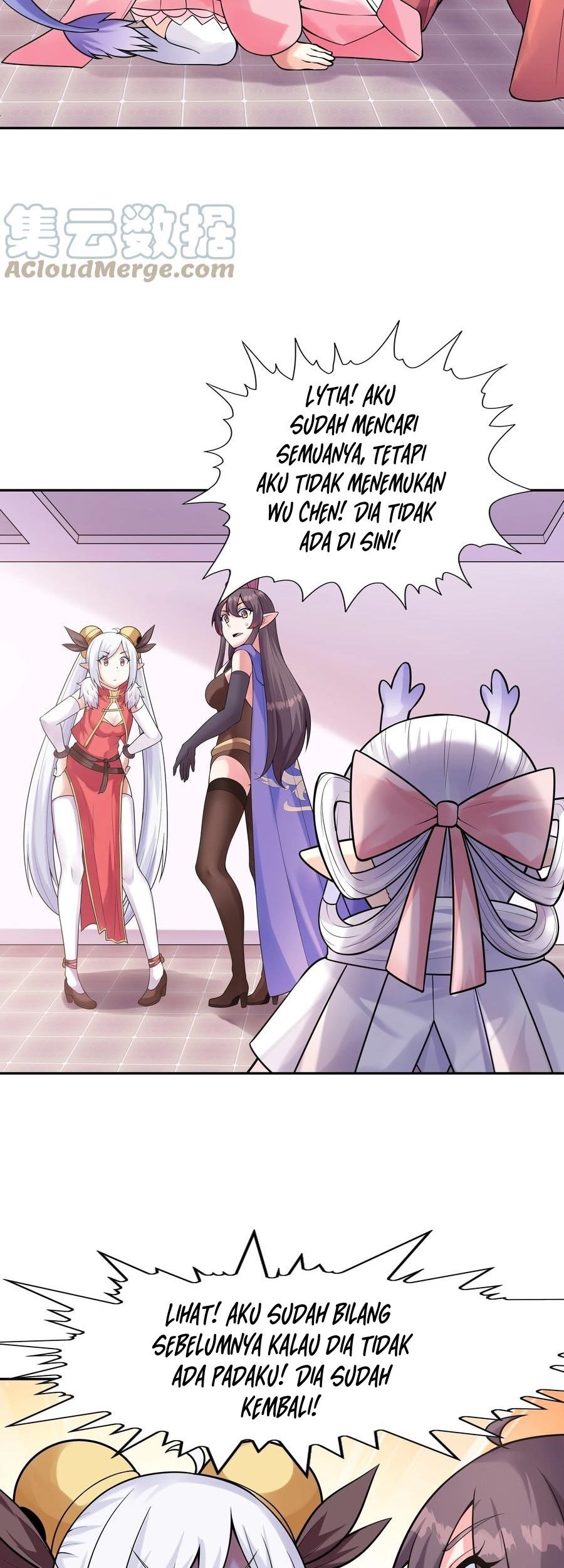 My Harem Is Entirely Female Demon Villains Chapter 24 - halaman 8