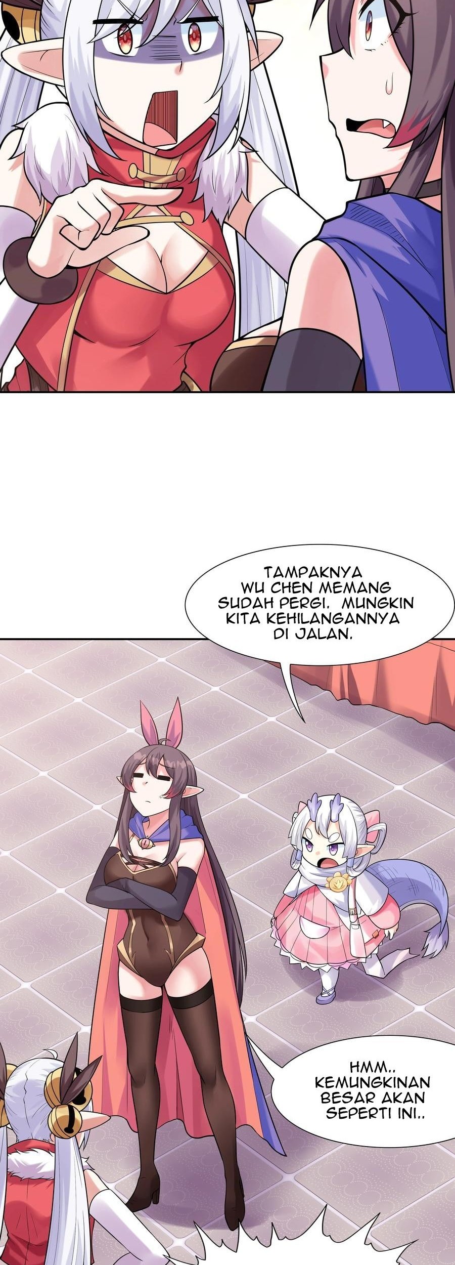My Harem Is Entirely Female Demon Villains Chapter 24 - halaman 9