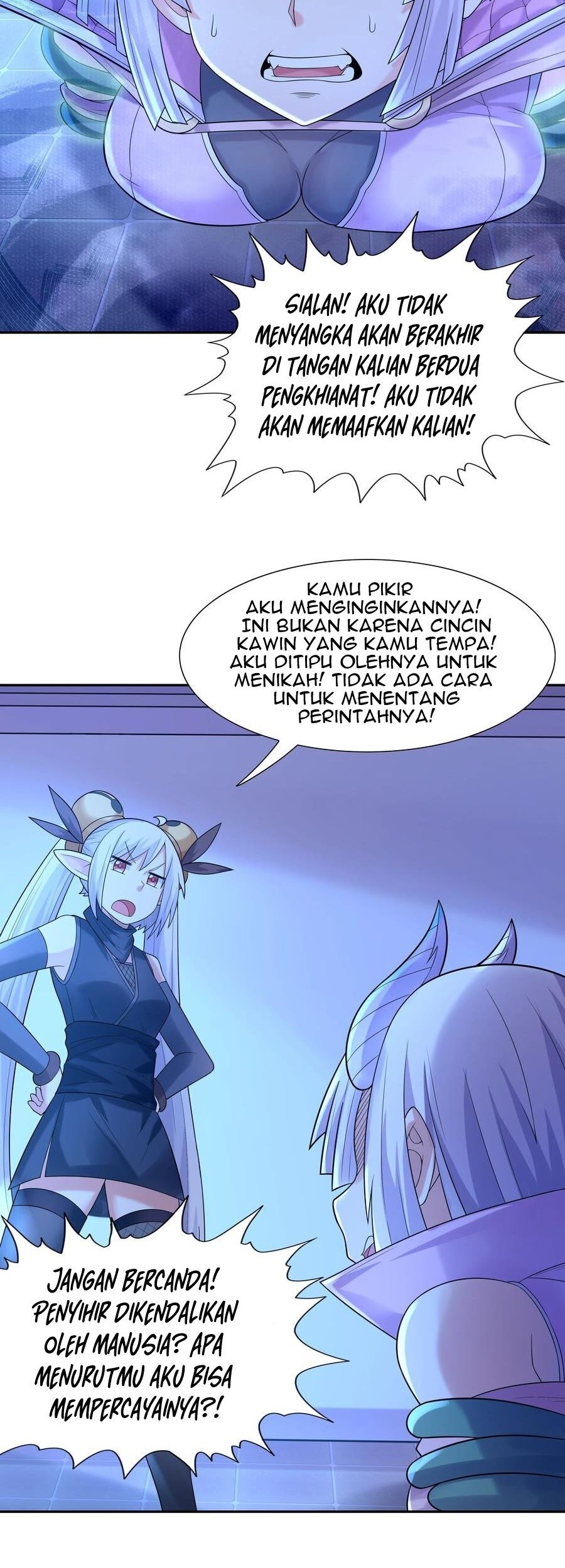 My Harem Is Entirely Female Demon Villains Chapter 25 - halaman 24