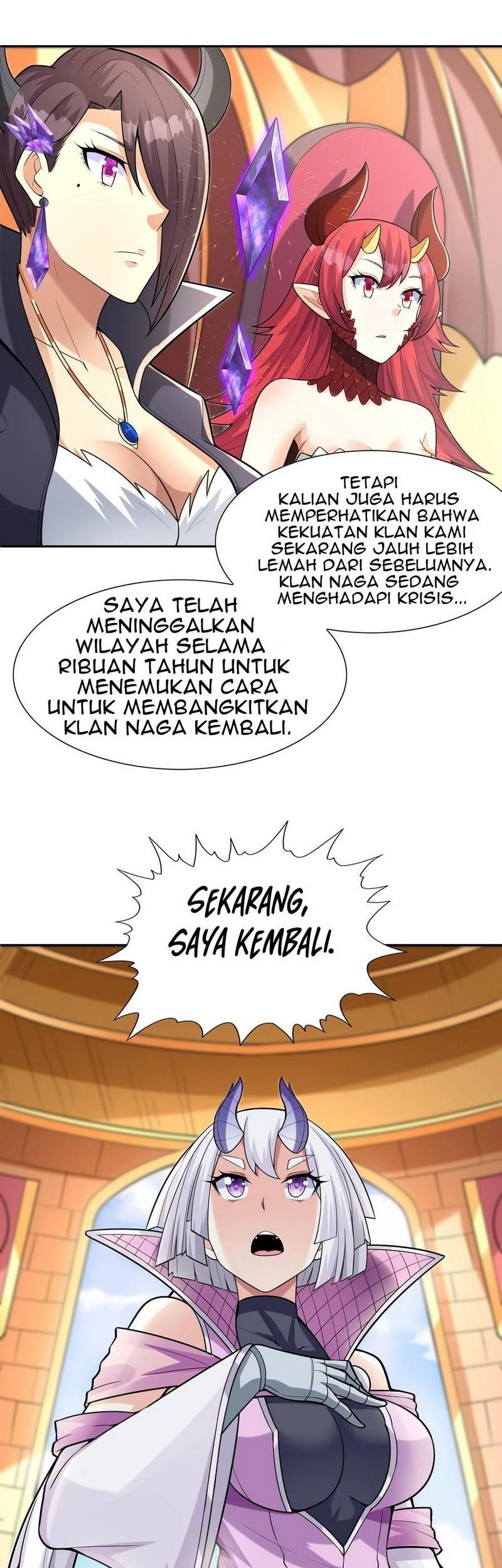 My Harem Is Entirely Female Demon Villains Chapter 27 - halaman 9