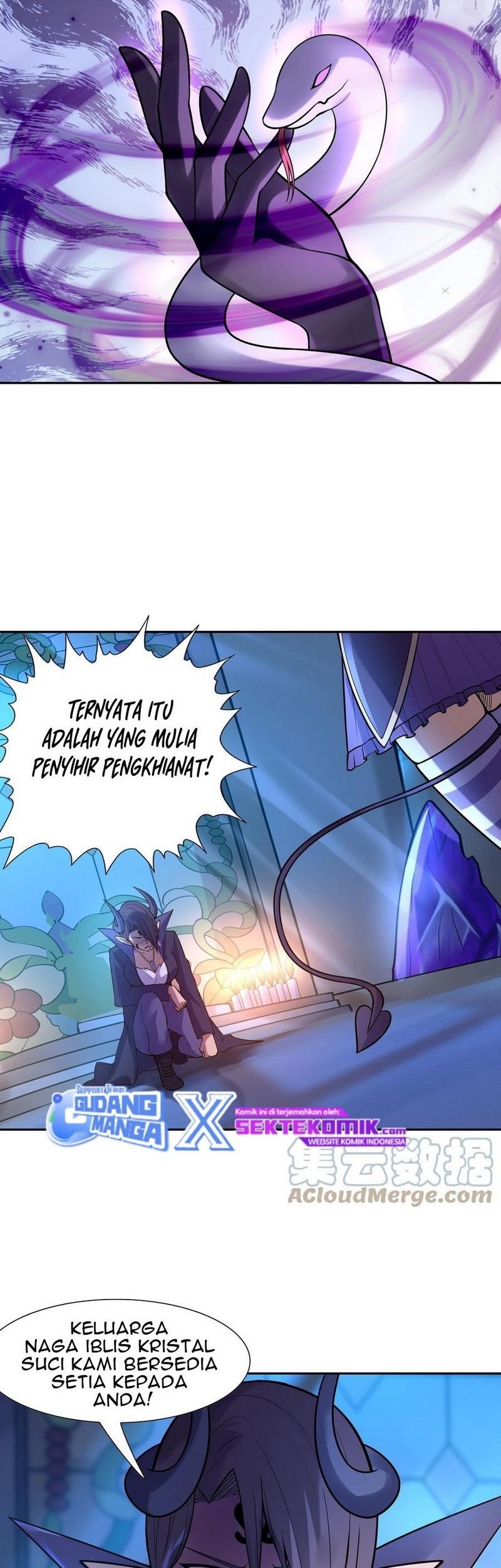 My Harem Is Entirely Female Demon Villains Chapter 28 - halaman 12