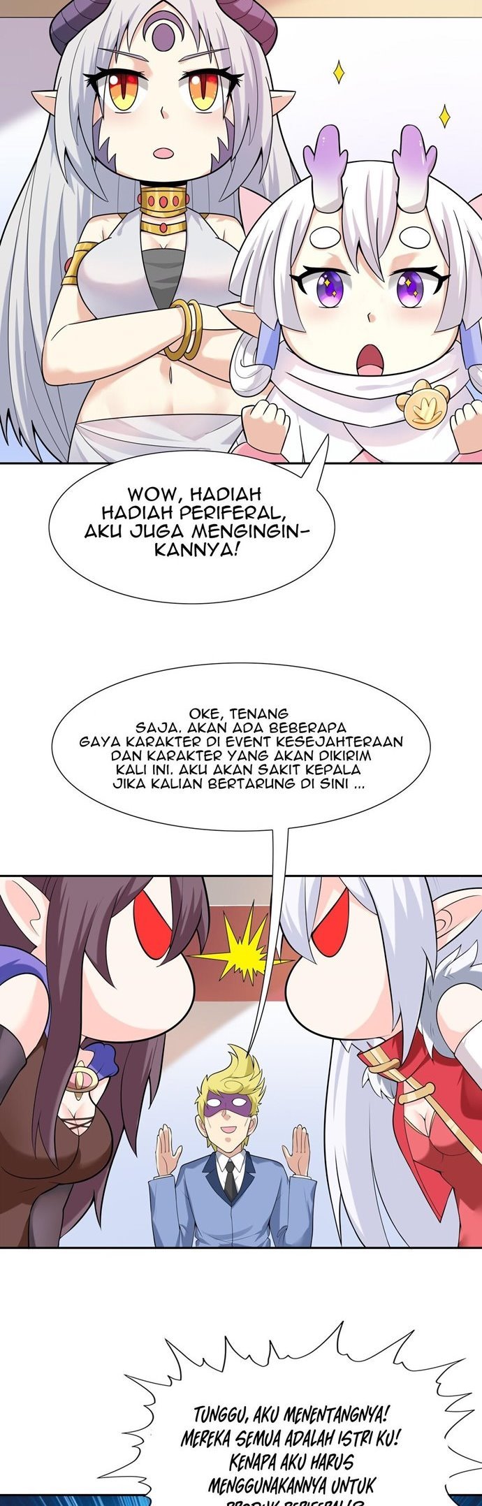 My Harem Is Entirely Female Demon Villains Chapter 32 - halaman 45