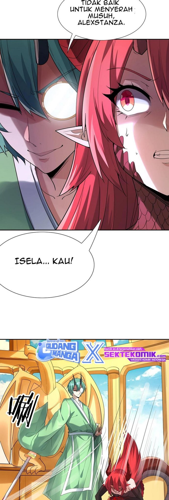 My Harem Is Entirely Female Demon Villains Chapter 33 - halaman 12