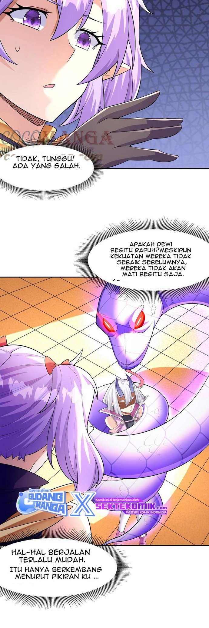 My Harem Is Entirely Female Demon Villains Chapter 33 - halaman 27