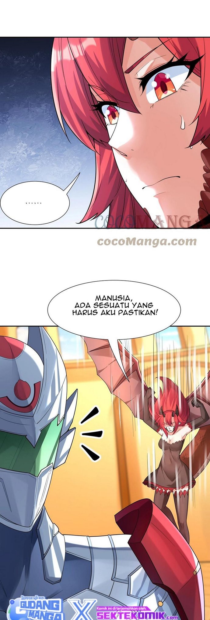 My Harem Is Entirely Female Demon Villains Chapter 33 - halaman 9