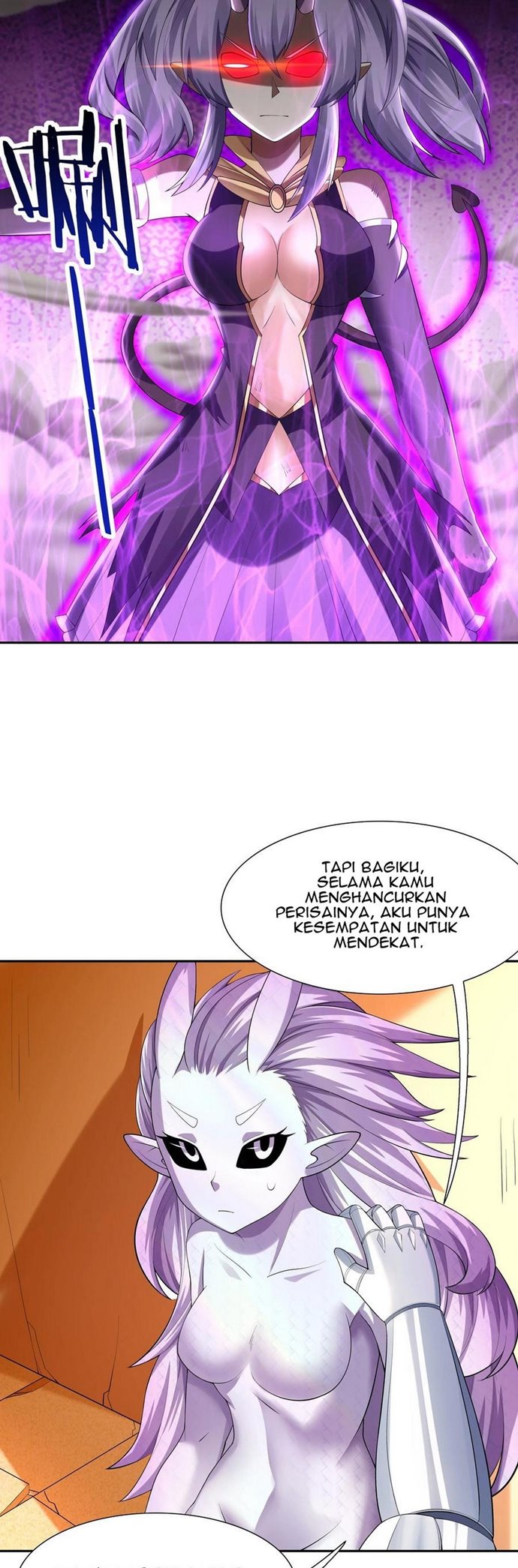 My Harem Is Entirely Female Demon Villains Chapter 34 - halaman 35