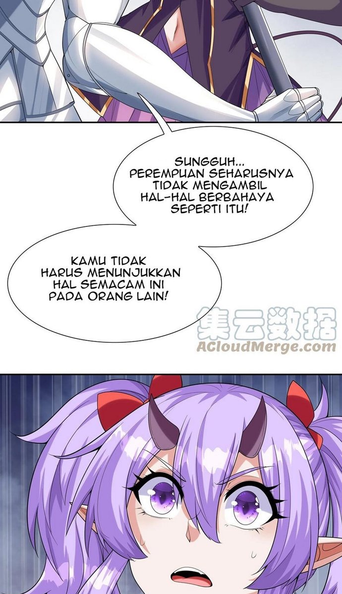 My Harem Is Entirely Female Demon Villains Chapter 35 - halaman 56