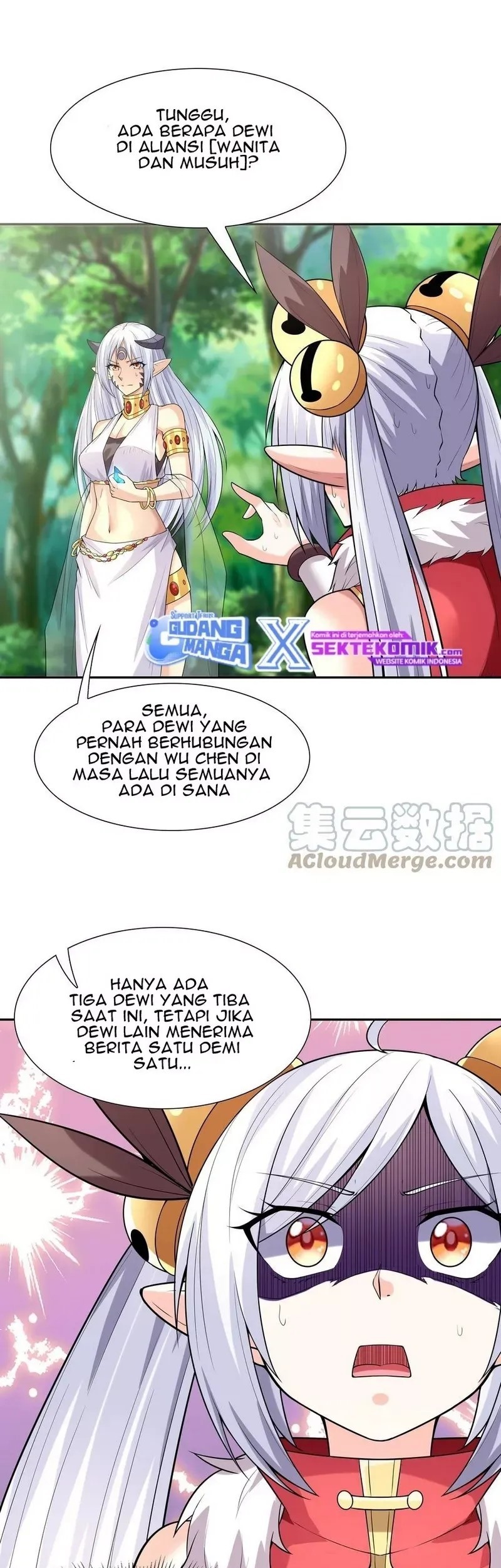 My Harem Is Entirely Female Demon Villains Chapter 37 - halaman 4