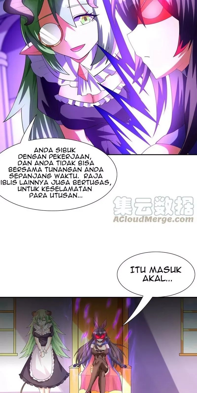 My Harem Is Entirely Female Demon Villains Chapter 37 - halaman 48