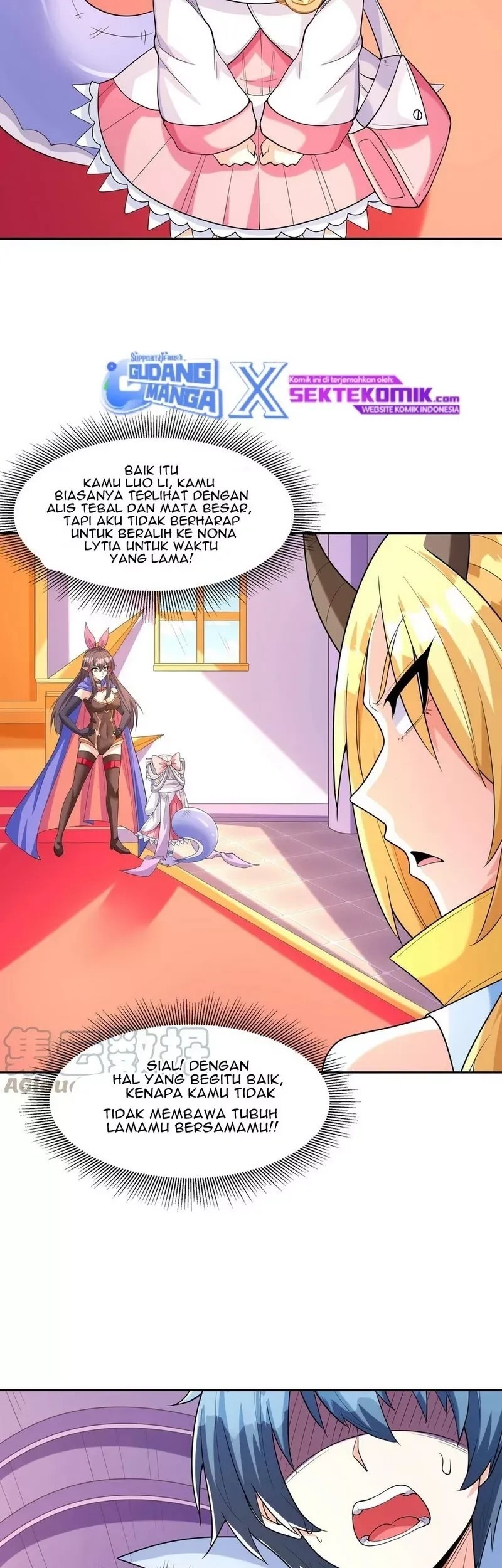 My Harem Is Entirely Female Demon Villains Chapter 38 - halaman 17