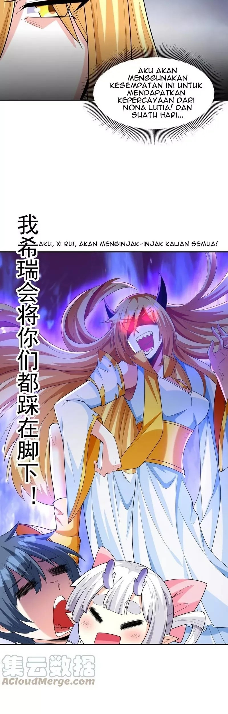 My Harem Is Entirely Female Demon Villains Chapter 38 - halaman 19