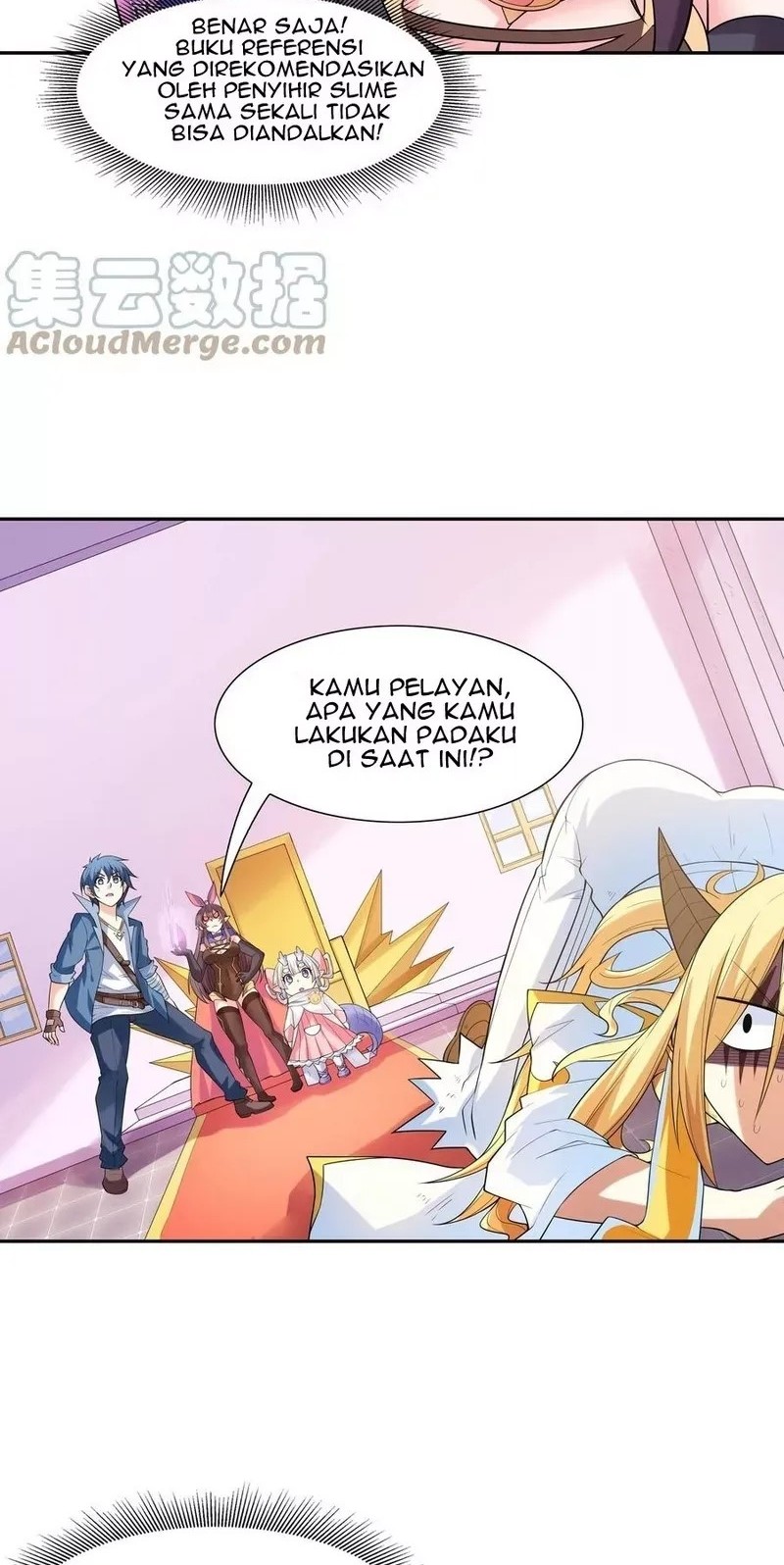 My Harem Is Entirely Female Demon Villains Chapter 38 - halaman 28
