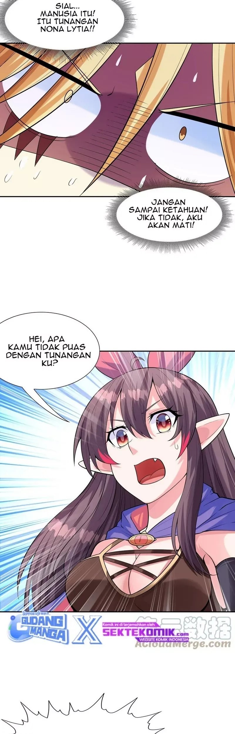 My Harem Is Entirely Female Demon Villains Chapter 38 - halaman 29