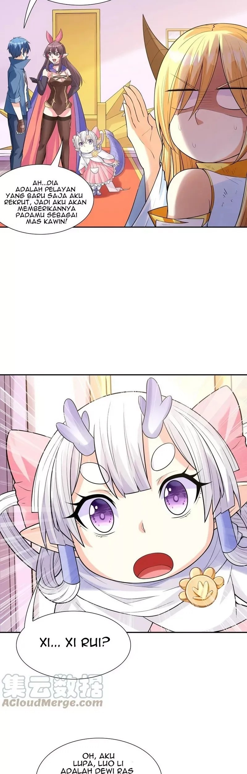 My Harem Is Entirely Female Demon Villains Chapter 38 - halaman 32