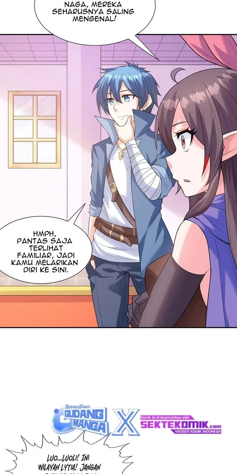 My Harem Is Entirely Female Demon Villains Chapter 38 - halaman 33