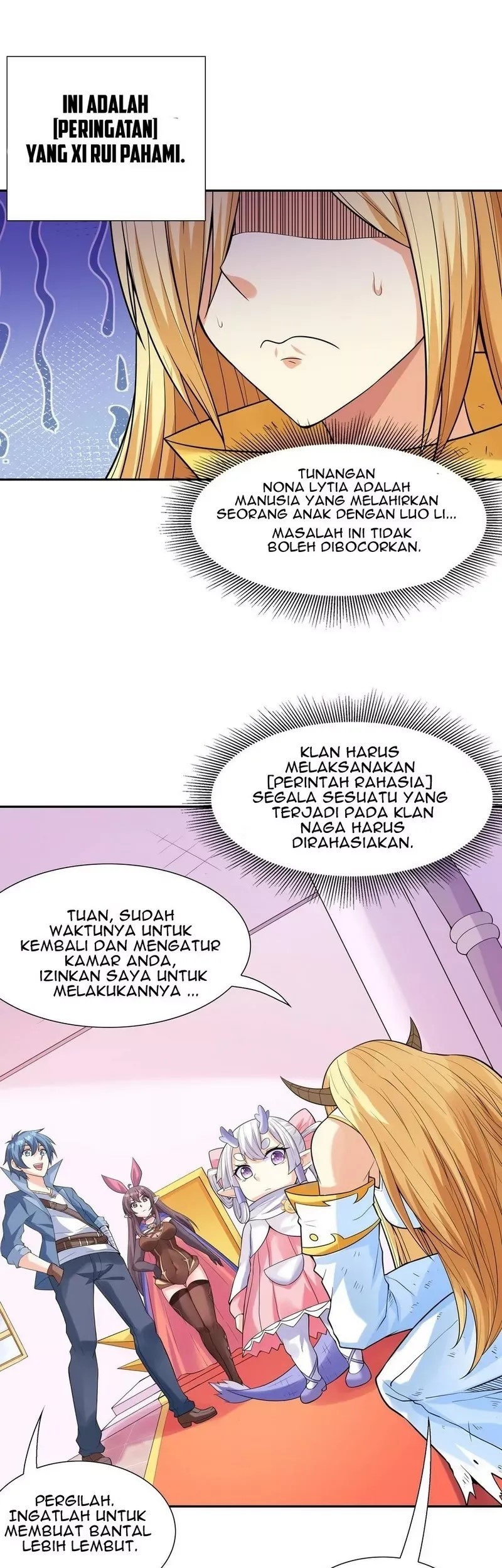 My Harem Is Entirely Female Demon Villains Chapter 38 - halaman 37