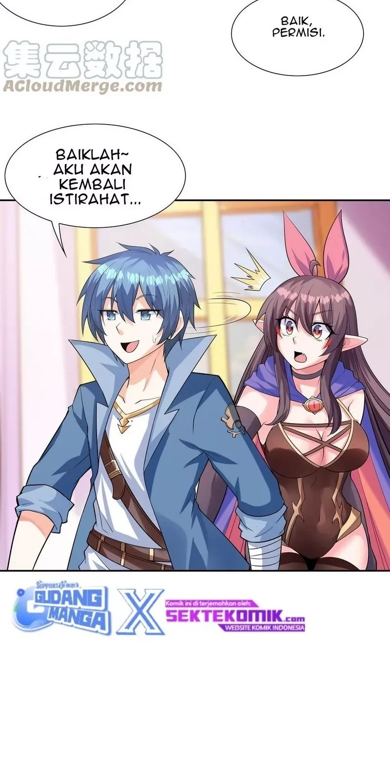 My Harem Is Entirely Female Demon Villains Chapter 38 - halaman 38