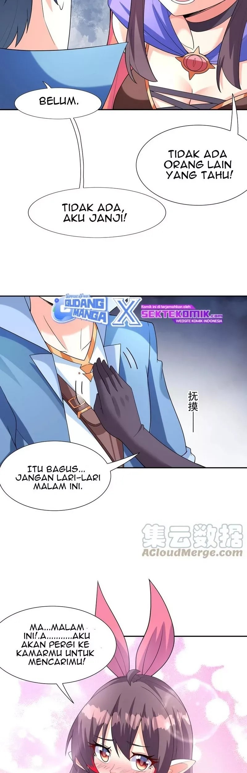 My Harem Is Entirely Female Demon Villains Chapter 38 - halaman 42