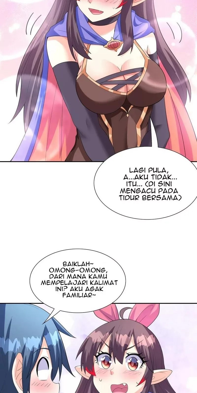 My Harem Is Entirely Female Demon Villains Chapter 38 - halaman 43