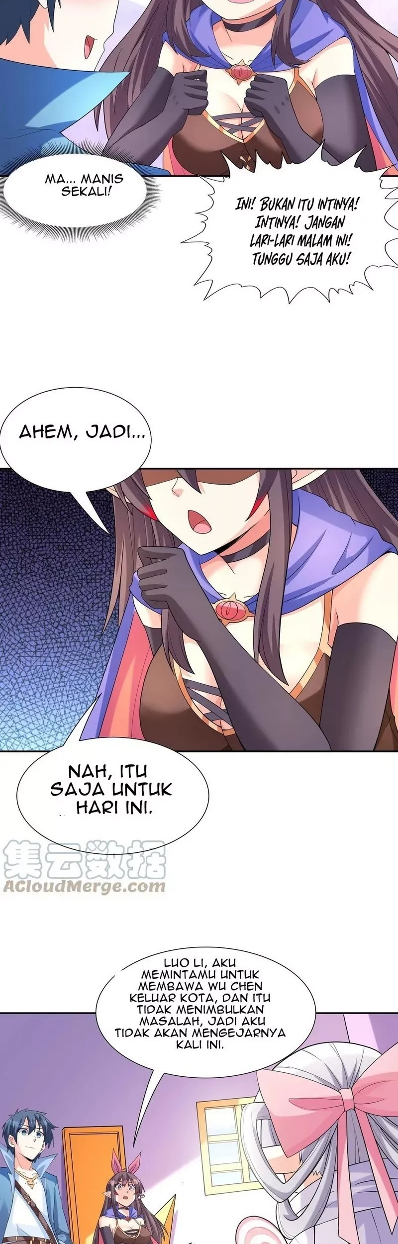 My Harem Is Entirely Female Demon Villains Chapter 38 - halaman 44
