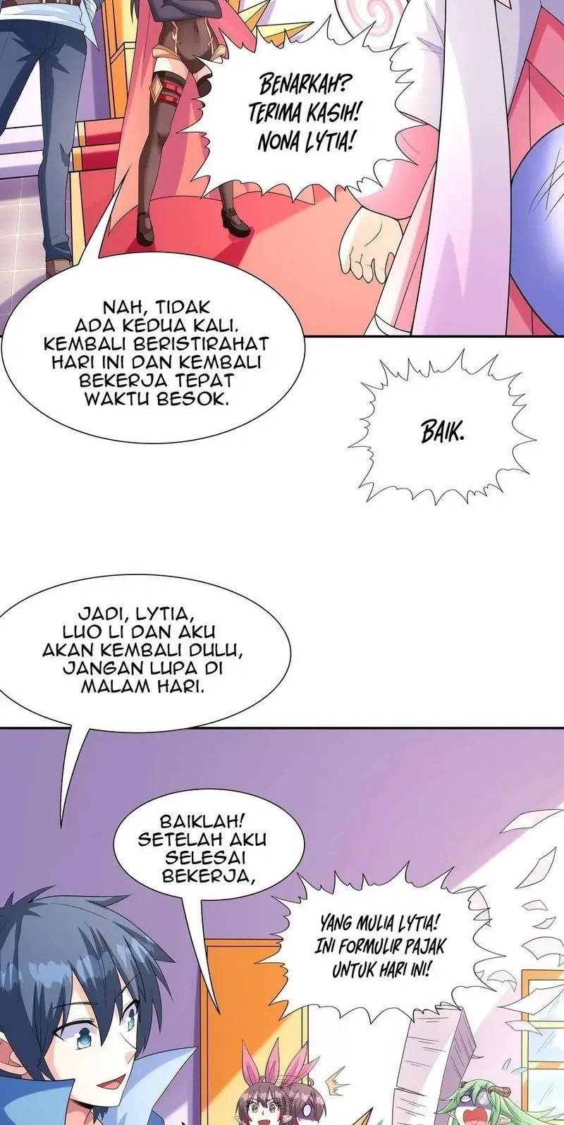 My Harem Is Entirely Female Demon Villains Chapter 38 - halaman 45