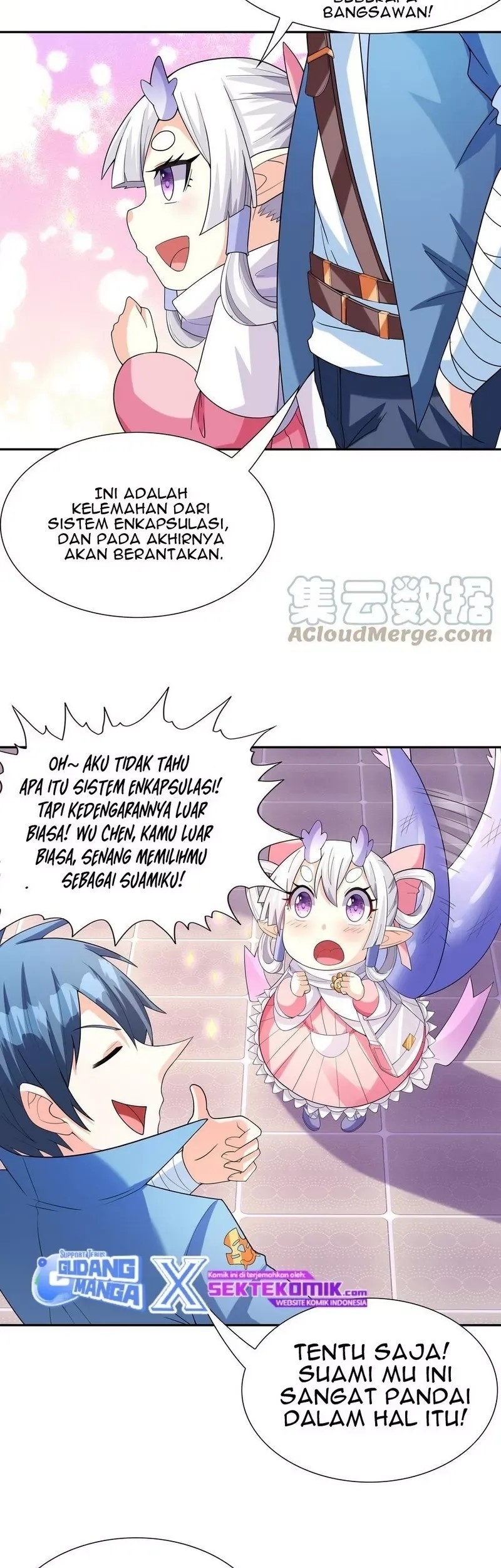 My Harem Is Entirely Female Demon Villains Chapter 38 - halaman 49