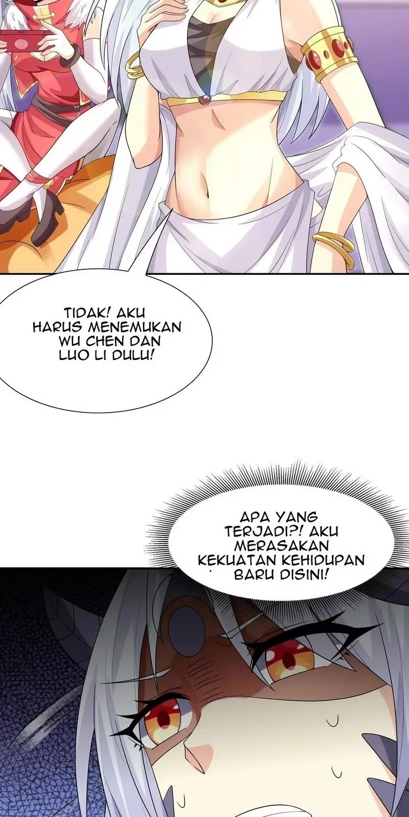 My Harem Is Entirely Female Demon Villains Chapter 38 - halaman 55
