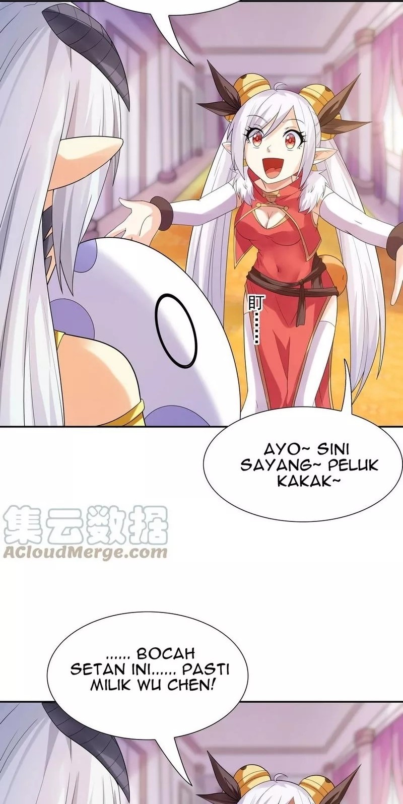My Harem Is Entirely Female Demon Villains Chapter 39 - halaman 18