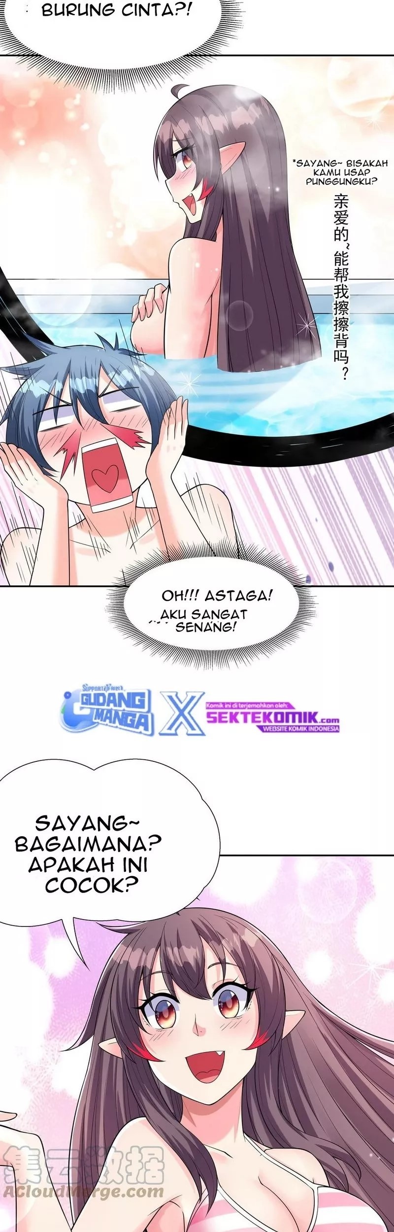 My Harem Is Entirely Female Demon Villains Chapter 39 - halaman 27