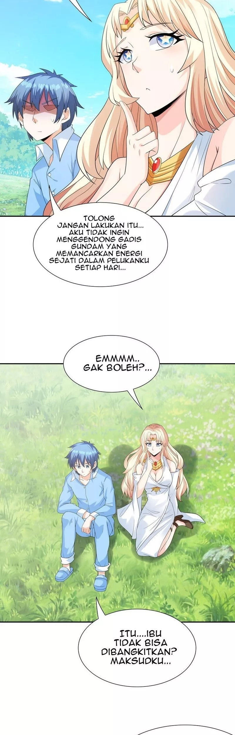 My Harem Is Entirely Female Demon Villains Chapter 40 - halaman 34