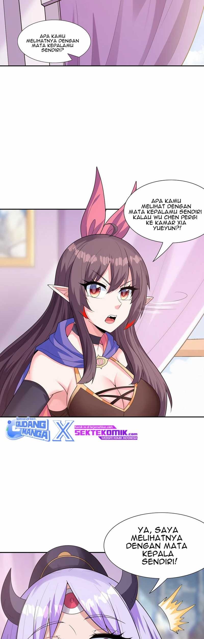 My Harem Is Entirely Female Demon Villains Chapter 41 - halaman 48