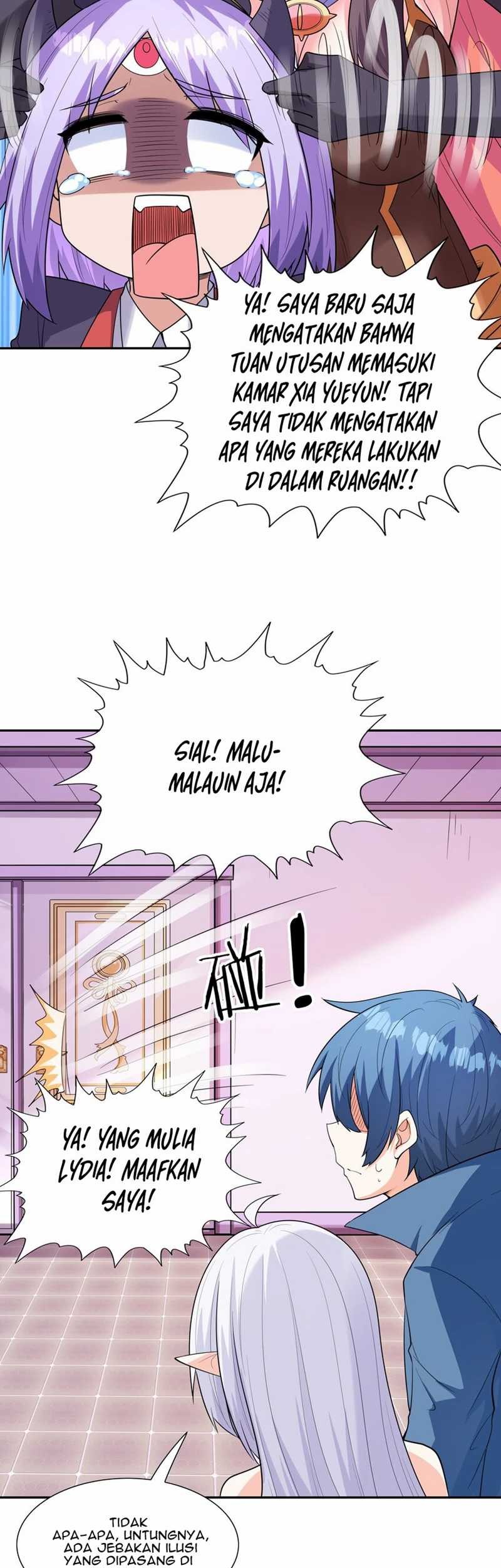 My Harem Is Entirely Female Demon Villains Chapter 41 - halaman 60