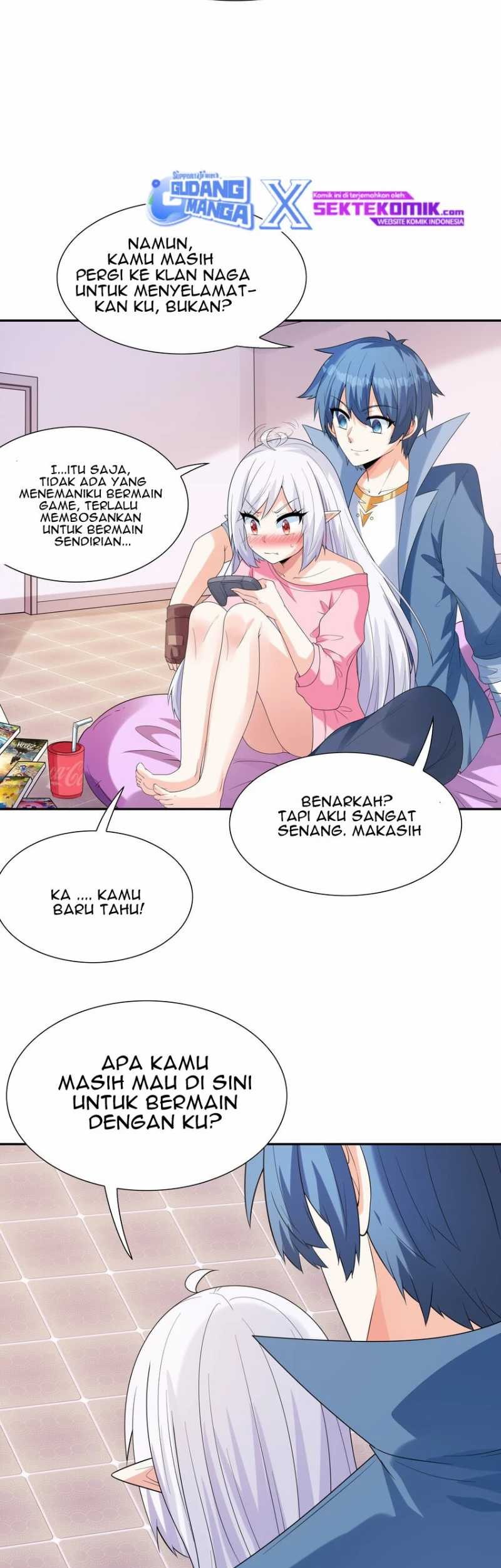 My Harem Is Entirely Female Demon Villains Chapter 41 - halaman 66