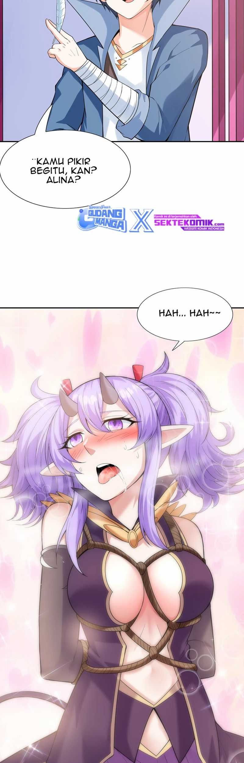 My Harem Is Entirely Female Demon Villains Chapter 42 - halaman 54