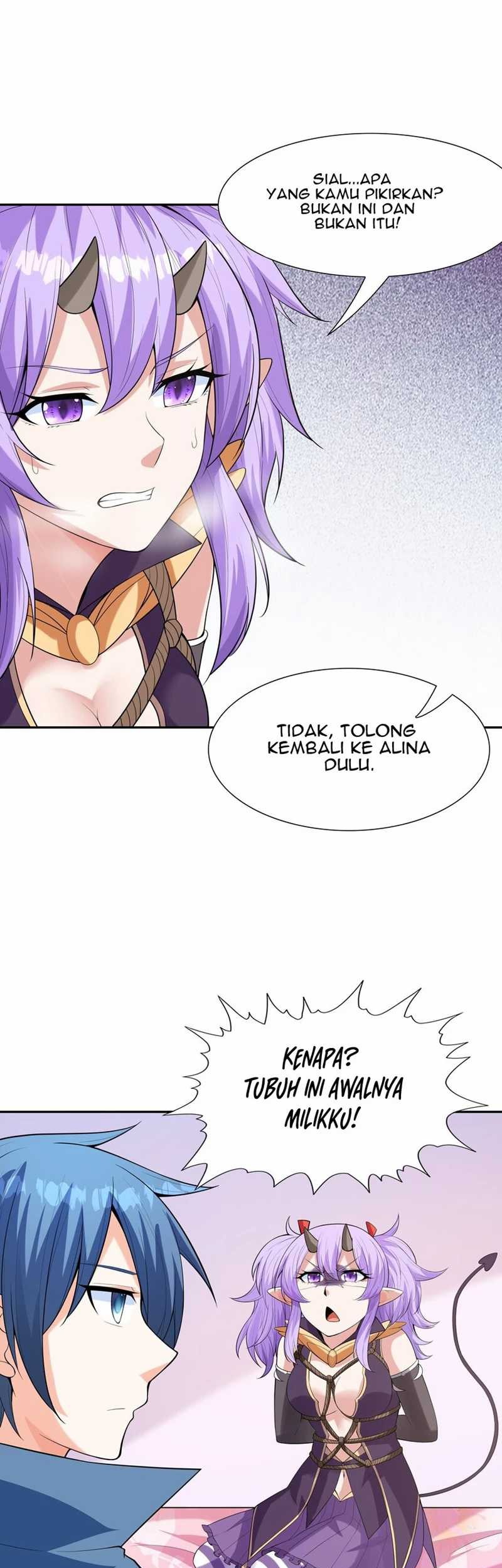 My Harem Is Entirely Female Demon Villains Chapter 42 - halaman 58