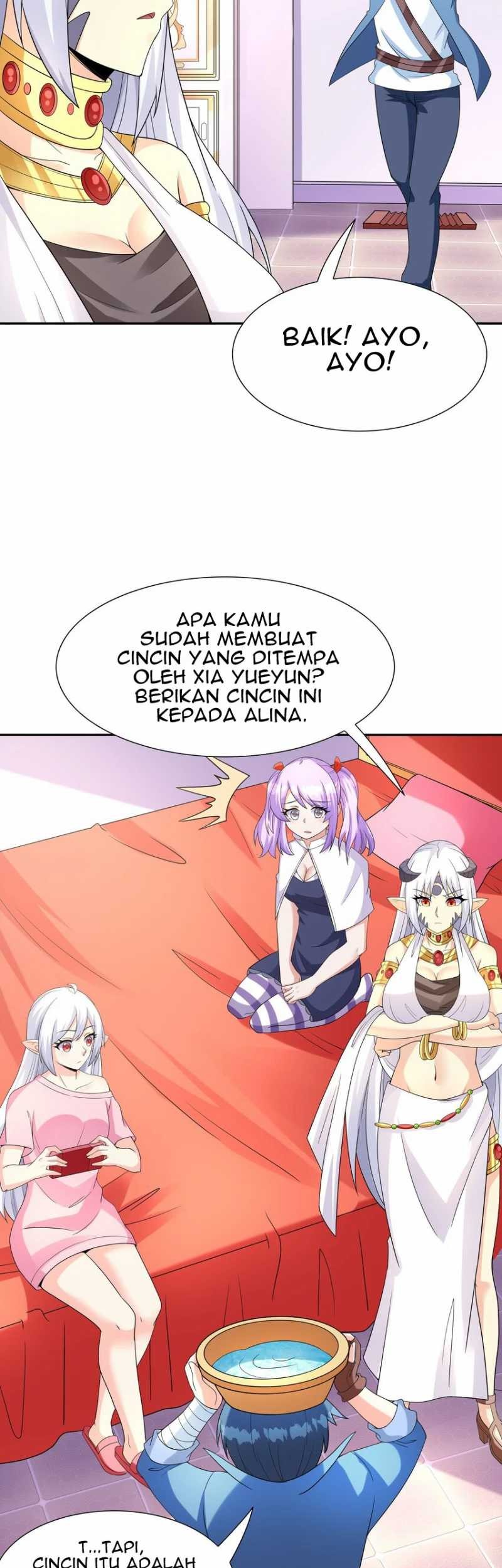 My Harem Is Entirely Female Demon Villains Chapter 43 - halaman 36