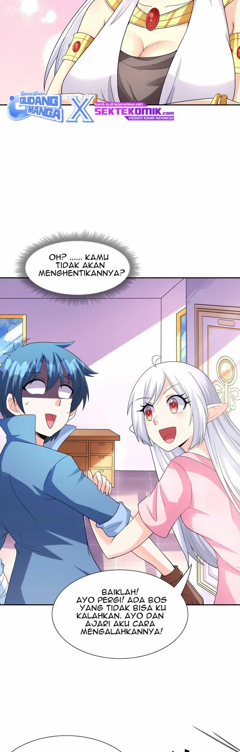 My Harem Is Entirely Female Demon Villains Chapter 43 - halaman 48