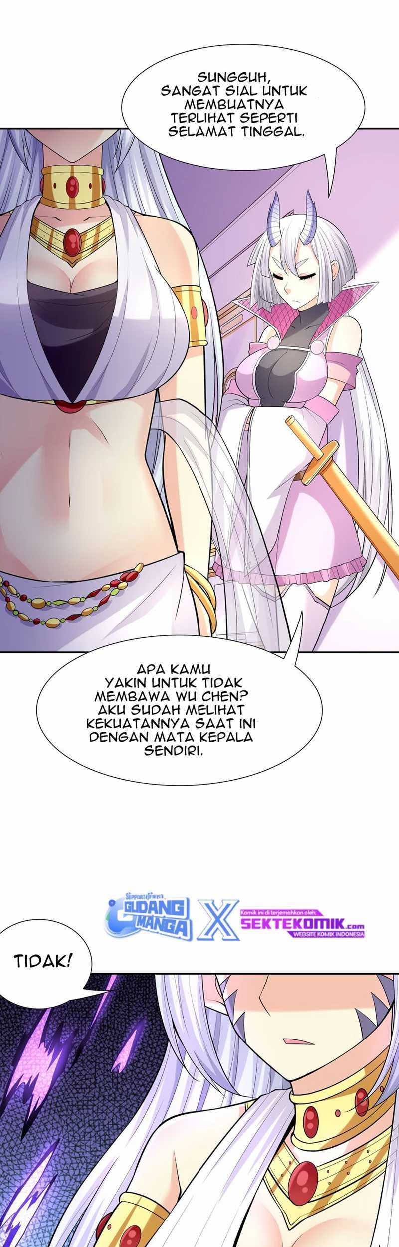 My Harem Is Entirely Female Demon Villains Chapter 43 - halaman 92