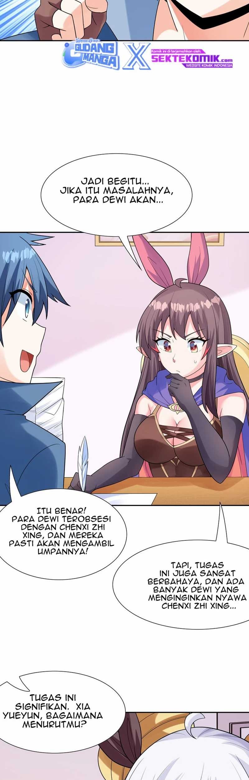 My Harem Is Entirely Female Demon Villains Chapter 44 - halaman 16