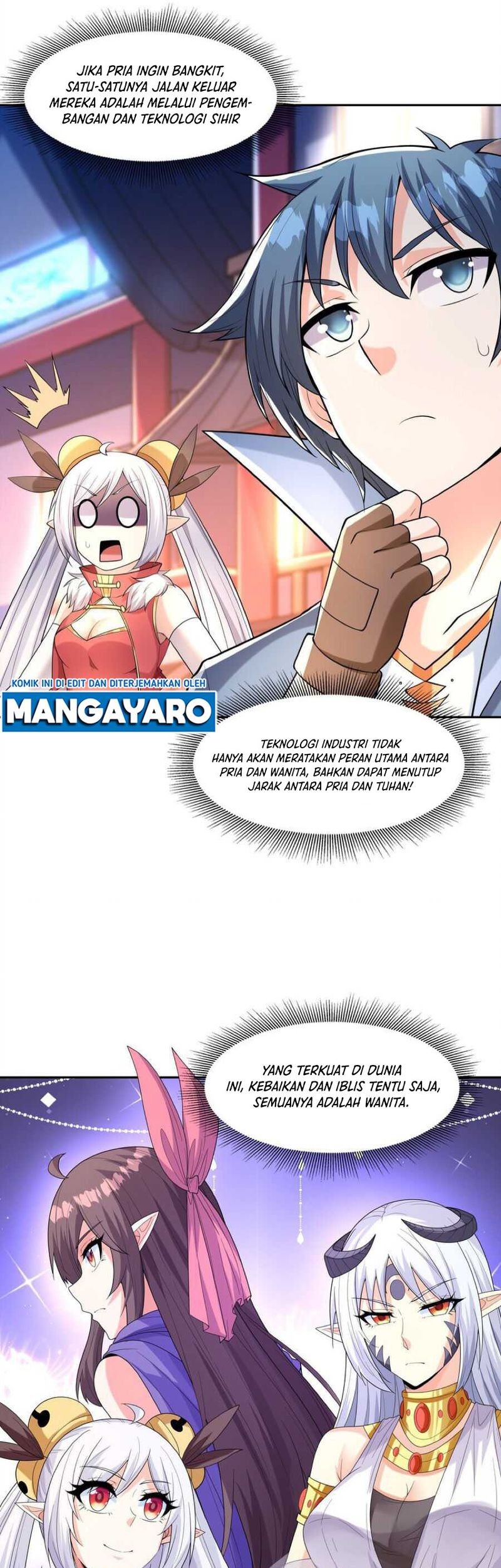 My Harem Is Entirely Female Demon Villains Chapter 48 - halaman 10