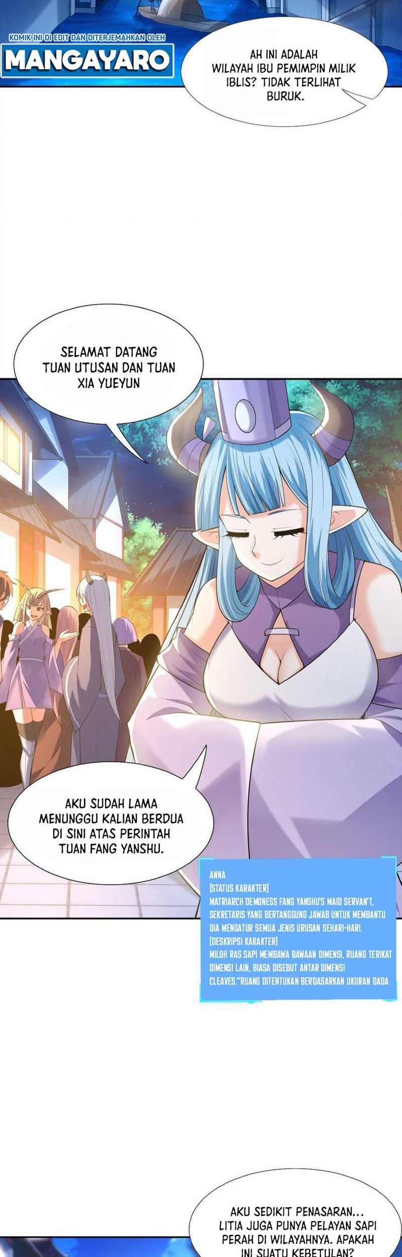 My Harem Is Entirely Female Demon Villains Chapter 48 - halaman 3