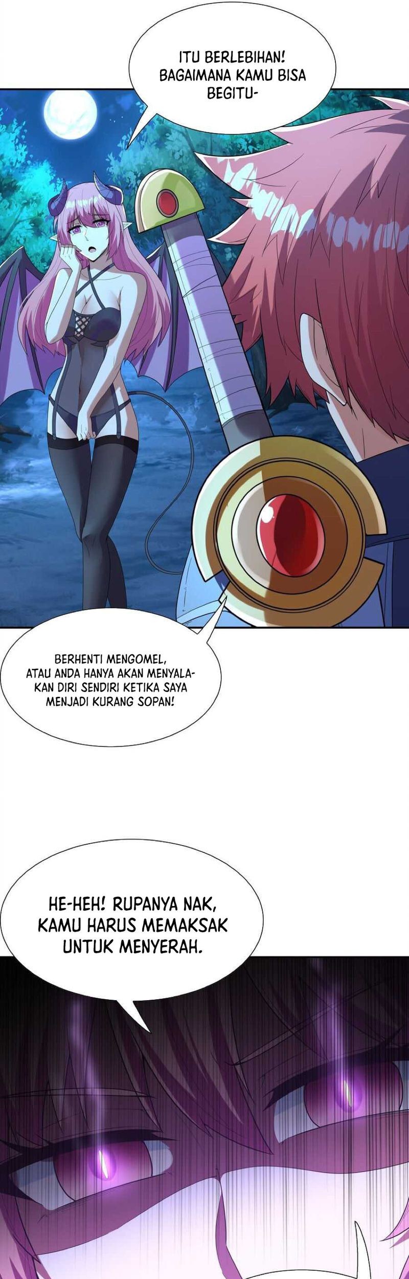 My Harem Is Entirely Female Demon Villains Chapter 48 - halaman 34