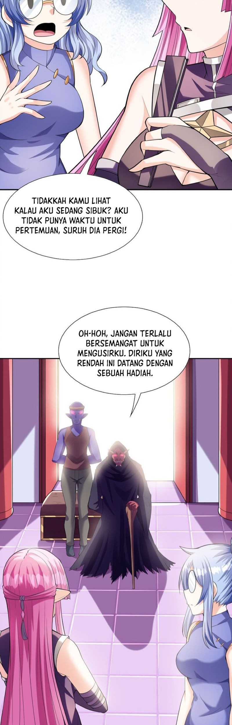 My Harem Is Entirely Female Demon Villains Chapter 50 - halaman 4