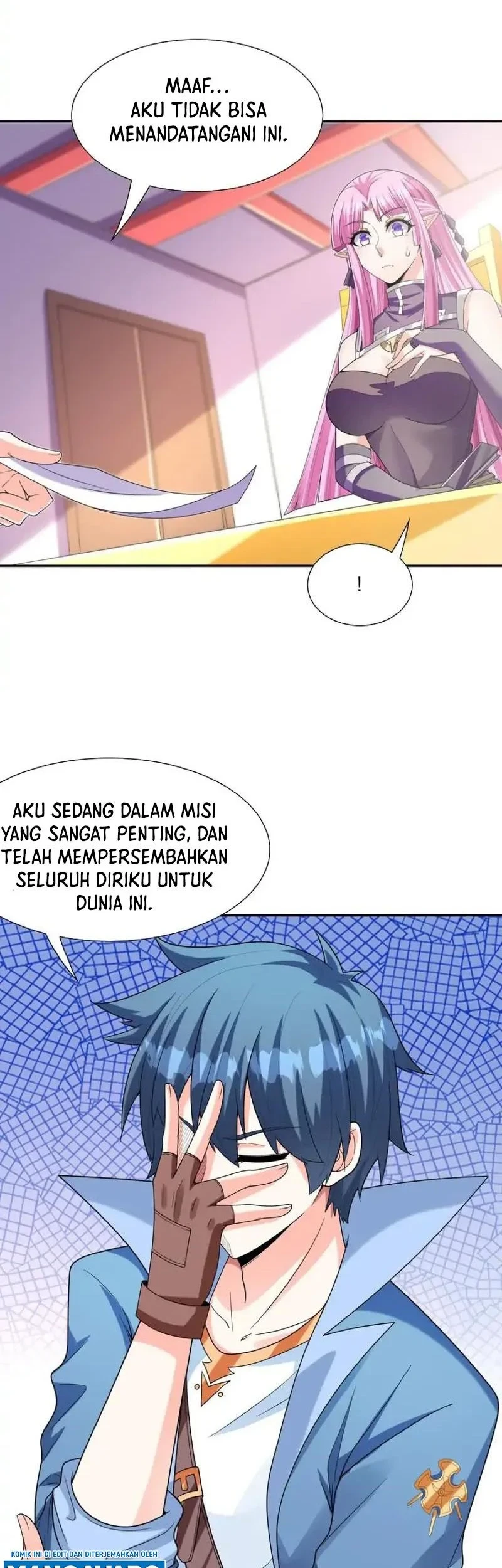 My Harem Is Entirely Female Demon Villains Chapter 53 - halaman 11